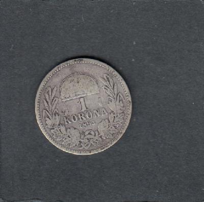 Beschrijving: 1 Korona FR. JOZSEF